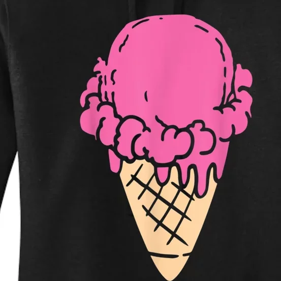 Ice Cream Gift Women's Pullover Hoodie