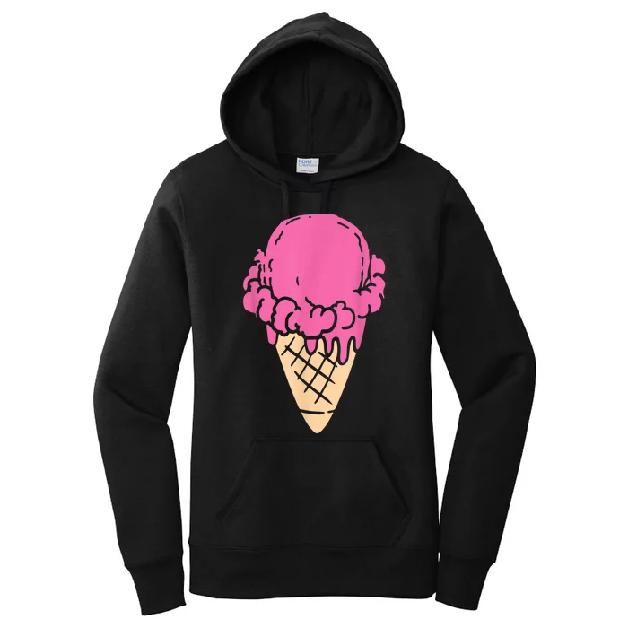 Ice Cream Gift Women's Pullover Hoodie