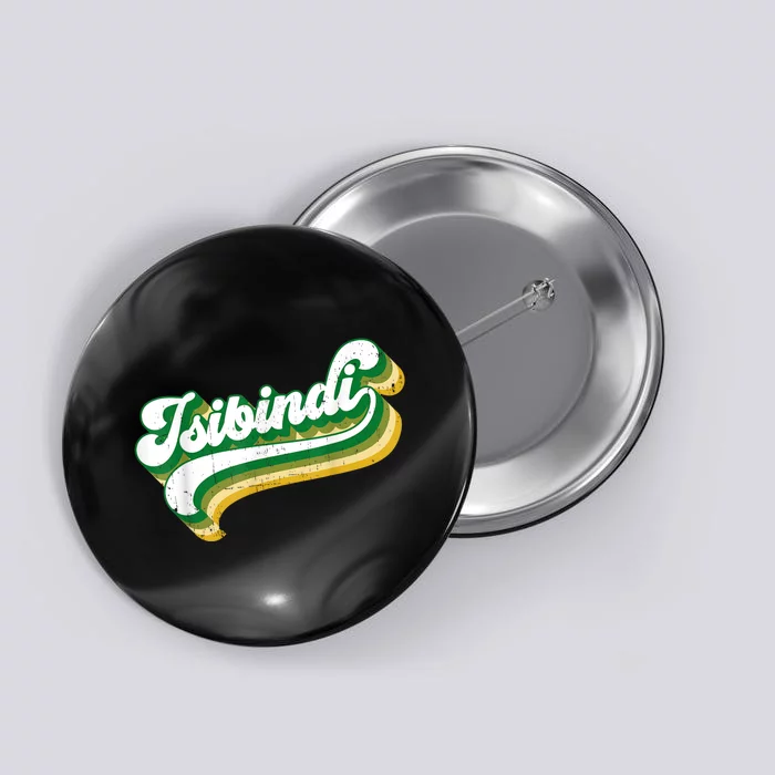 Isibindi Colorful Groovy Retro Style School Spirit Wear Button