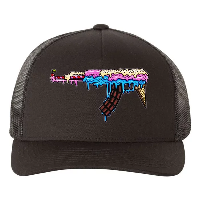 Ice Cream Gun Yupoong Adult 5-Panel Trucker Hat