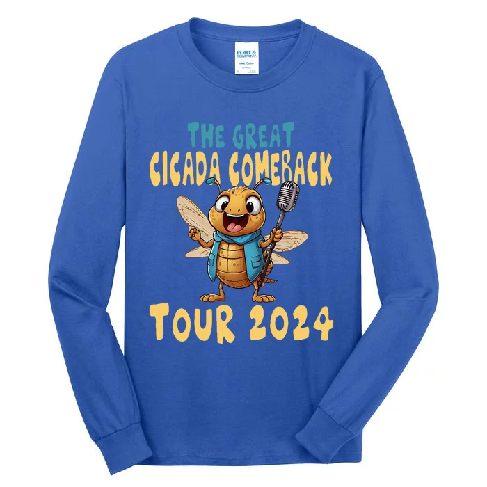 Insect Cicada Great Cicada Comeback Tall Long Sleeve T-Shirt