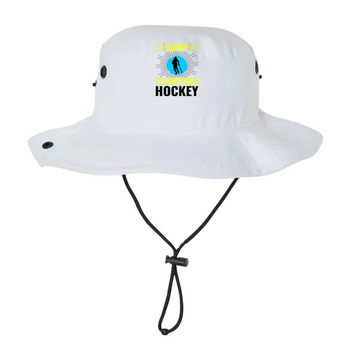 I Cant He Has Hockey Legacy Cool Fit Booney Bucket Hat