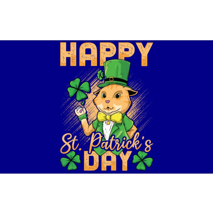 Irish Cat Happy St Patricks Day Cute Gift Bumper Sticker