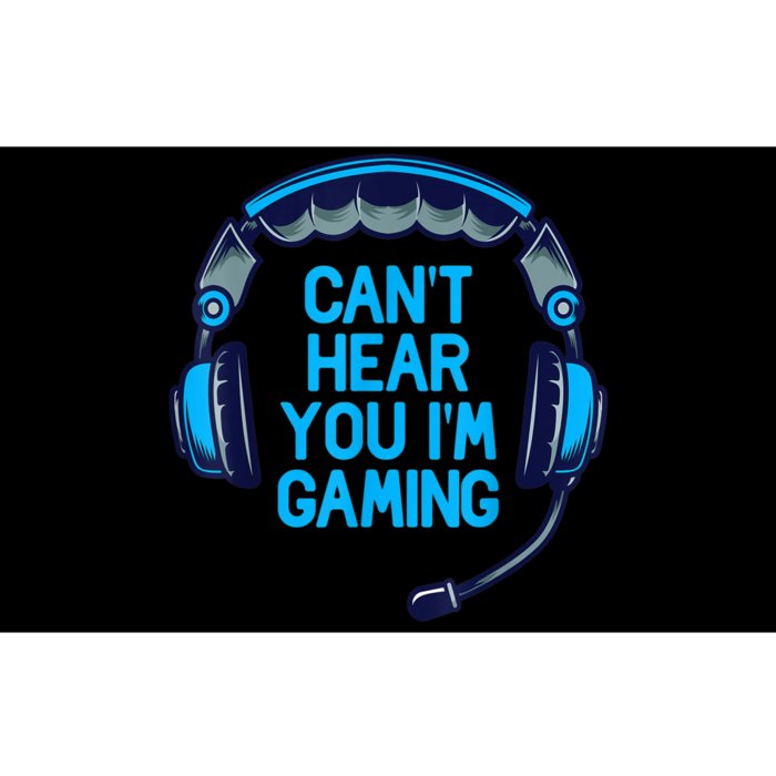 I Cant Hear You Im Gaming Video Gamer Geek Bumper Sticker