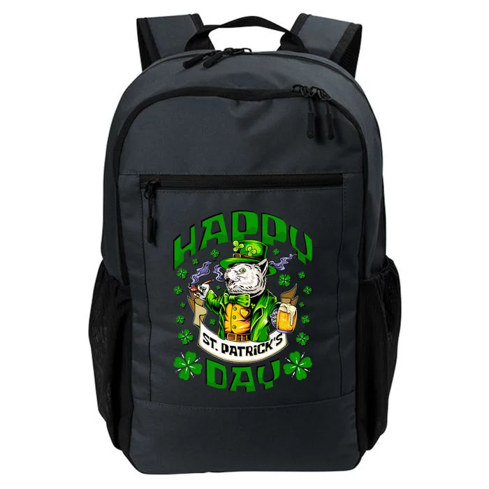 Irish Cat Happy St Patricks Day Gift Daily Commute Backpack