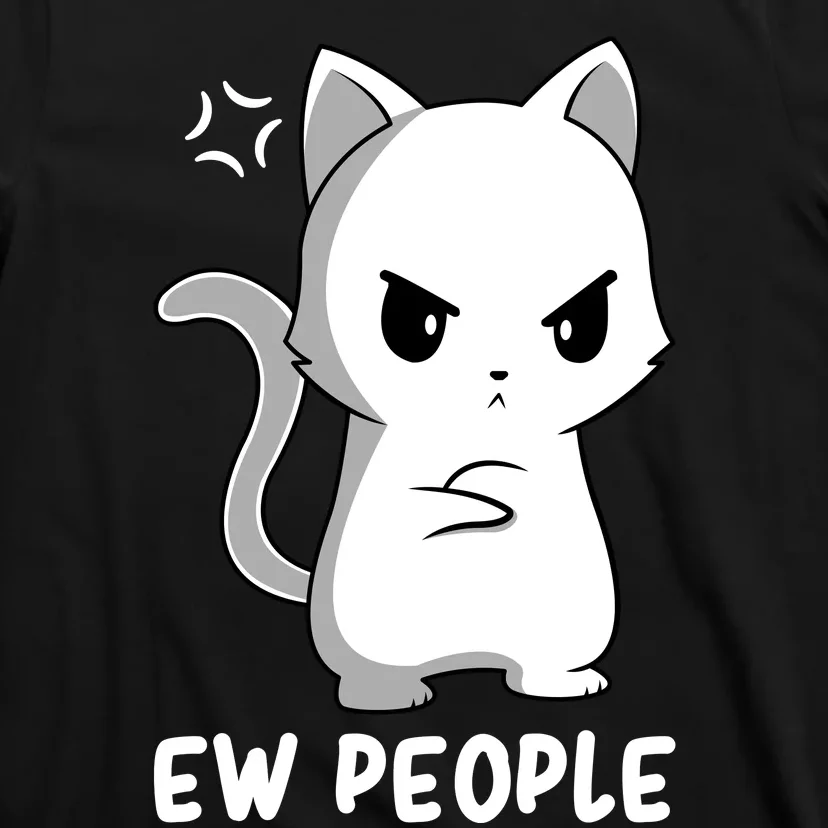 Introvert Cat Humor Antisocial Sarcasm T-Shirt