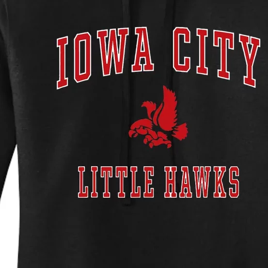 Iowa City High School Little Hawks Women's Pullover Hoodie