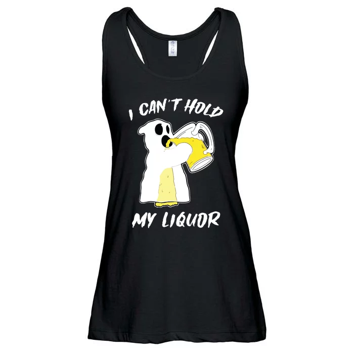 I CanT Hold My Liquor Ghost Halloween Beer Ladies Essential Flowy Tank