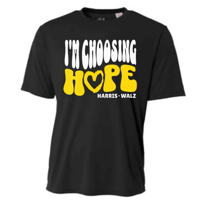 Im Choosing Hope Kamala Harris Tim Walz Waltz 2024 Cooling Performance Crew T-Shirt