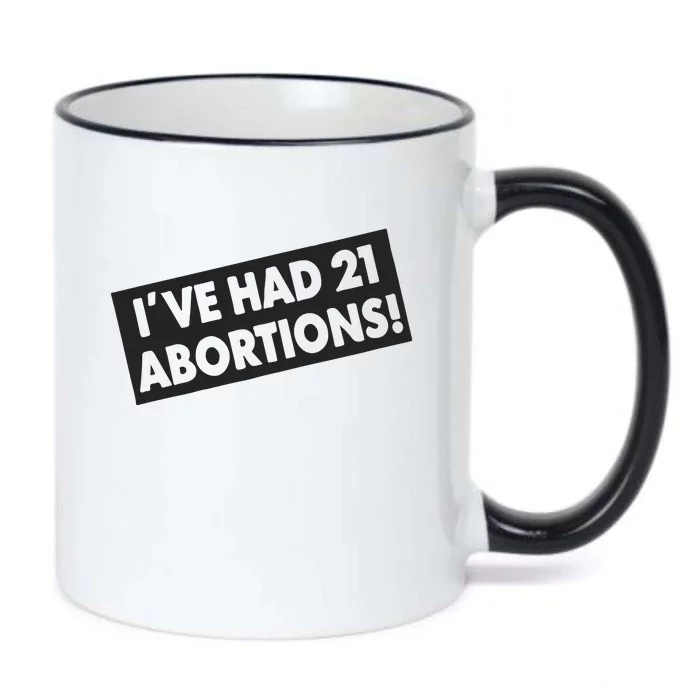 I Came I Saw I Had Anxiety So I Left Black Color Changing Mug