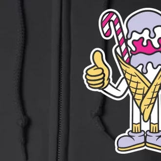 Ice Cream Full Zip Hoodie