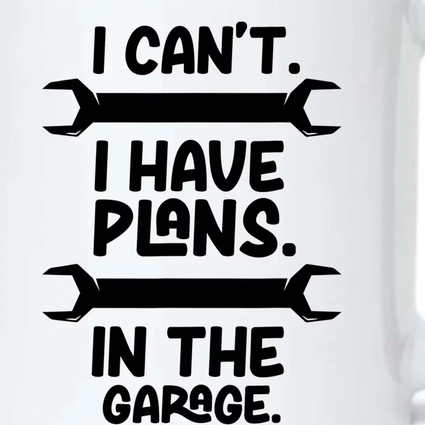 I Can't I Have Plans In The Garage Hobby Car Mechanic Tools Gift Black Color Changing Mug