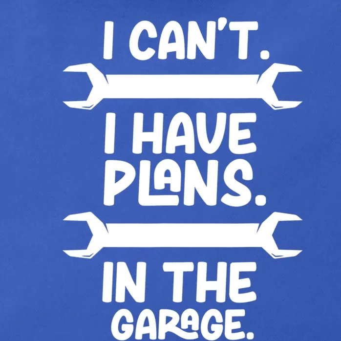 I Can't I Have Plans In The Garage Hobby Car Mechanic Tools Gift Zip Tote Bag