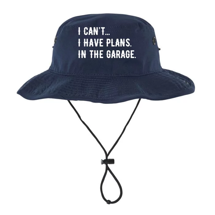 I Cant I Have Plans In The Garage Legacy Cool Fit Booney Bucket Hat