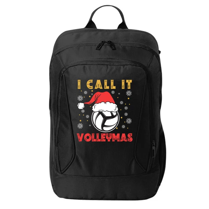 I Call It Volleymas Sport Lover Merry Xmas Christmas Day Gift City Backpack