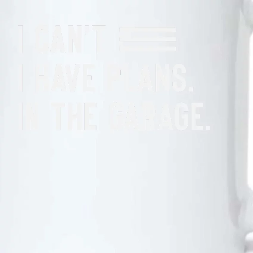 I Cant I Have Plans In The Garage Car Mechanic Black Color Changing Mug