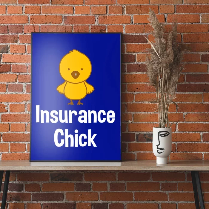 Insurance Chick Insurance Broker Insurance Agent Gift Poster