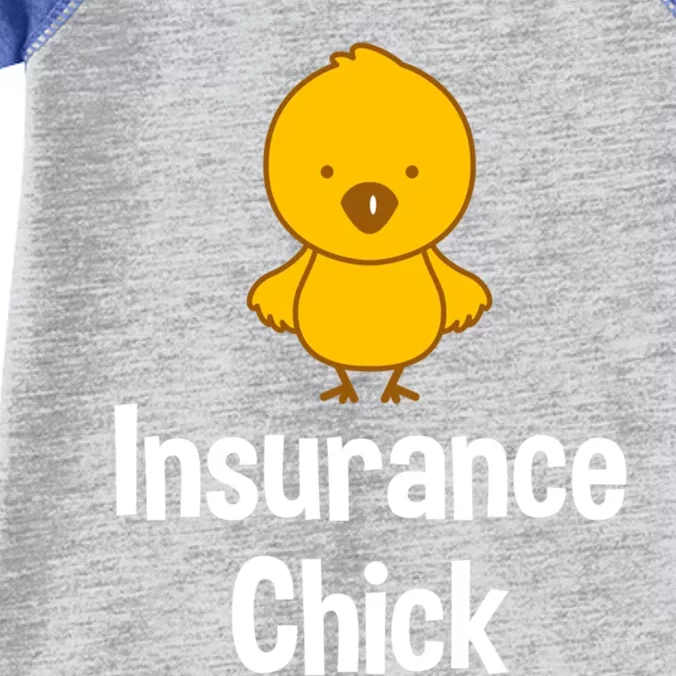 Insurance Chick Insurance Broker Insurance Agent Gift Infant Baby Jersey Bodysuit