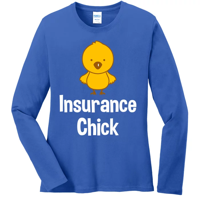 Insurance Chick Insurance Broker Insurance Agent Gift Ladies Long Sleeve Shirt