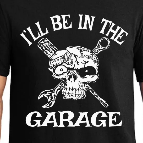 I Can't I Have Plans In The Garage Funny Car Mechanic Pajama Set