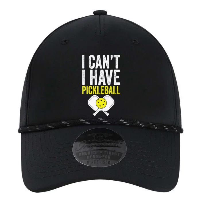 I CanT I Have A Pickleballs Wo Pickleball Player Performance The Dyno Cap