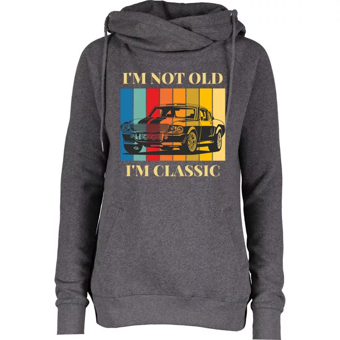 I Can’t I Have Plans In The Garage, Funny Mechanic Garage Womens Funnel Neck Pullover Hood