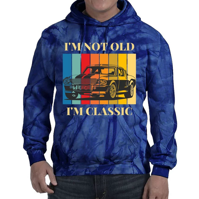 I Can’t I Have Plans In The Garage, Funny Mechanic Garage Tie Dye Hoodie