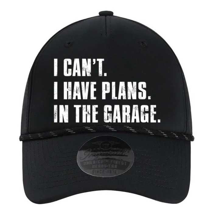 I Cant I Have Plans In The Garage Mechanic Saying Cute Gift Performance The Dyno Cap