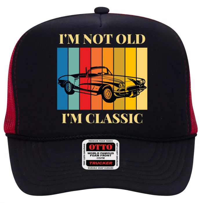 I Can’t I Have Plans In The Garage, Funny Garage Mechanic High Crown Mesh Trucker Hat