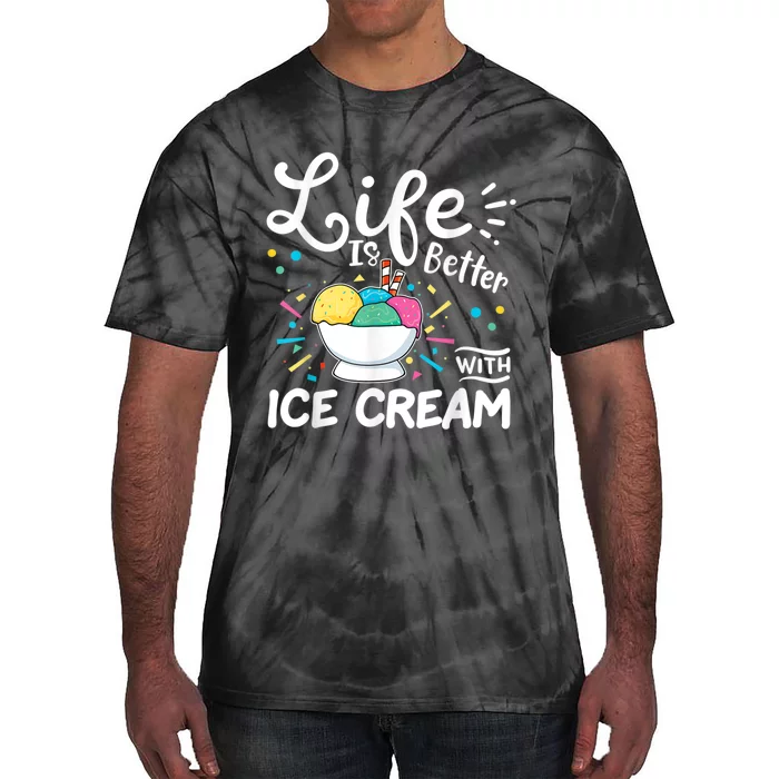 Ice Cream Tie-Dye T-Shirt