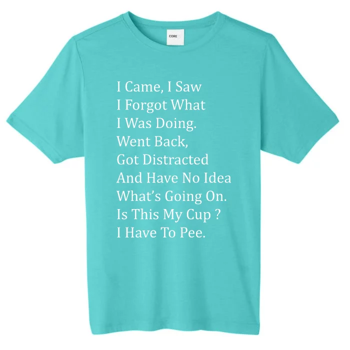 I Came I Saw ChromaSoft Performance T-Shirt