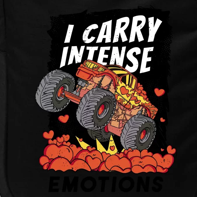 I Carry Intense Emotions Trucker Impact Tech Backpack