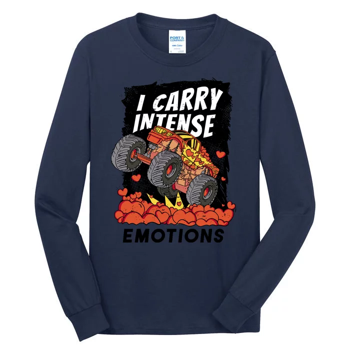 I Carry Intense Emotions Trucker Tall Long Sleeve T-Shirt