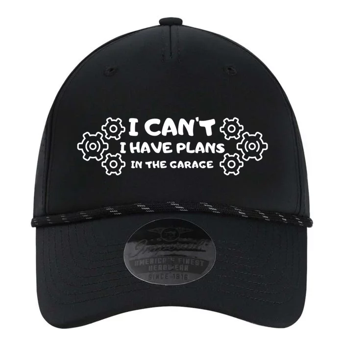 I Can’t I Have Plans In The Garage Gift Performance The Dyno Cap