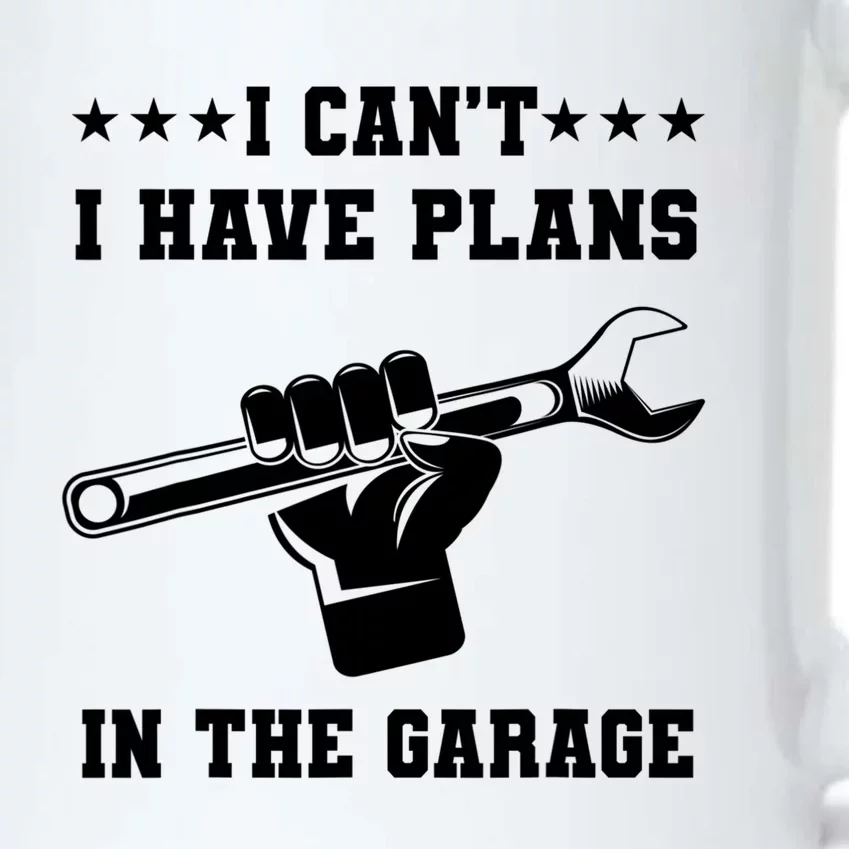 I Can't I Have Plans In The Garage Tools Car Mechanic Hobby Great Gift Black Color Changing Mug