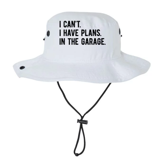 I Can't I Have Plans In The Garage Gift Legacy Cool Fit Booney Bucket Hat