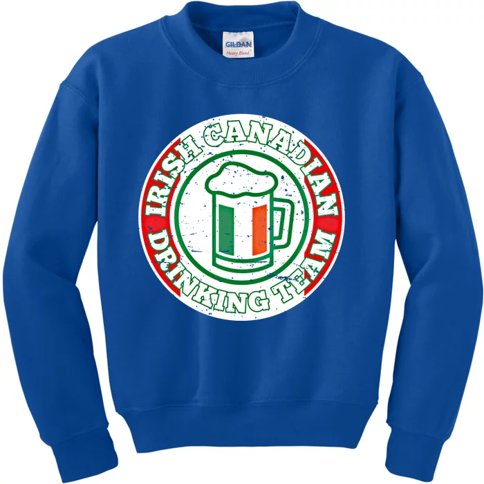 Irish Canadian Ing Team St Patrick's Day Gift Kids Sweatshirt