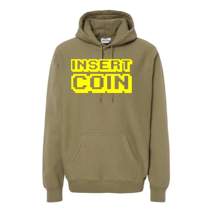 Insert Coin Premium Hoodie