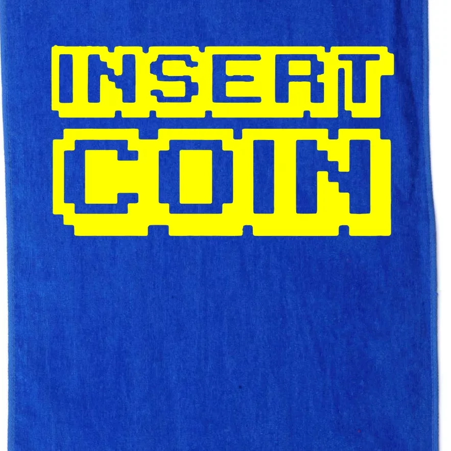 Insert Coin Platinum Collection Golf Towel