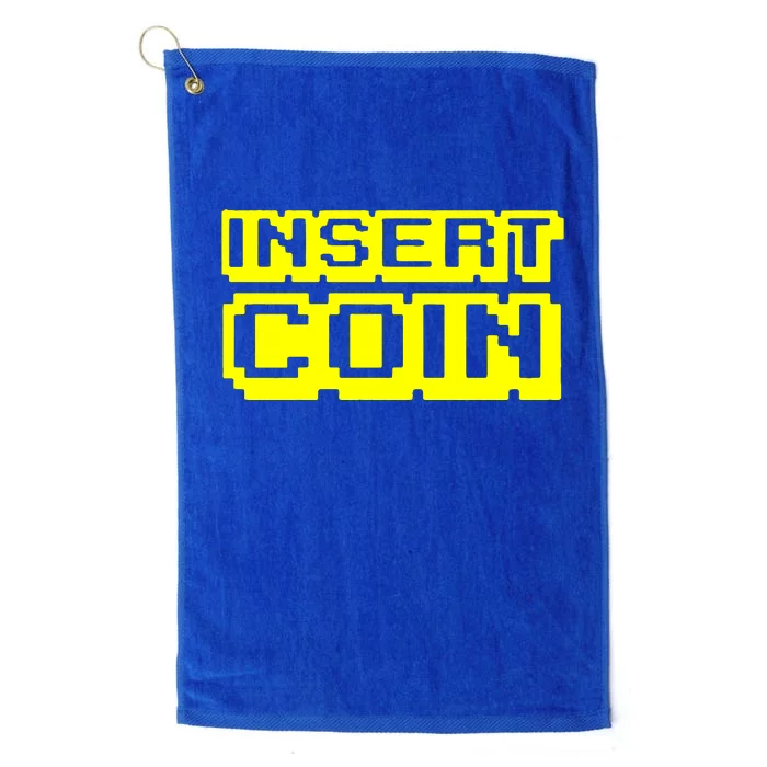 Insert Coin Platinum Collection Golf Towel