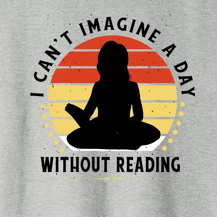 I Can't Imagine My Day Without Reading Women's Crop Top Tee