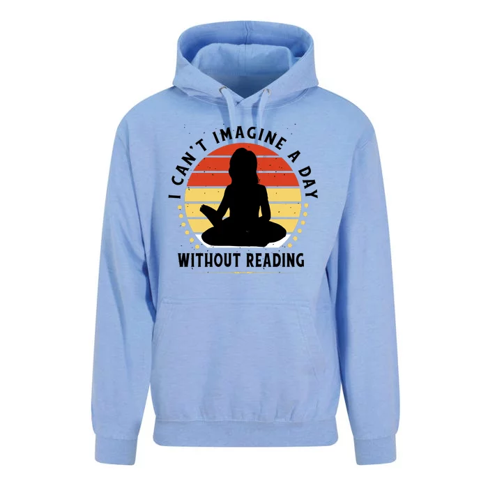 I Can't Imagine My Day Without Reading Unisex Surf Hoodie