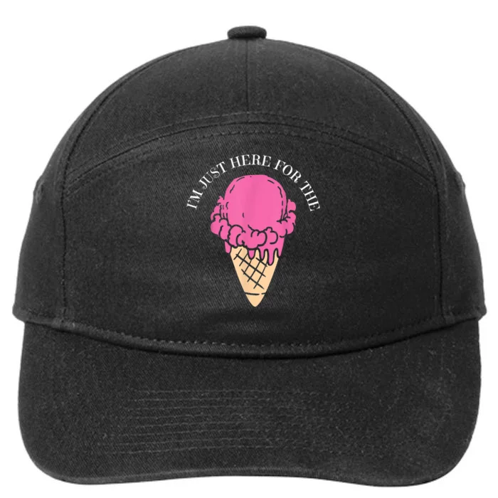 Ice Cream 7-Panel Snapback Hat