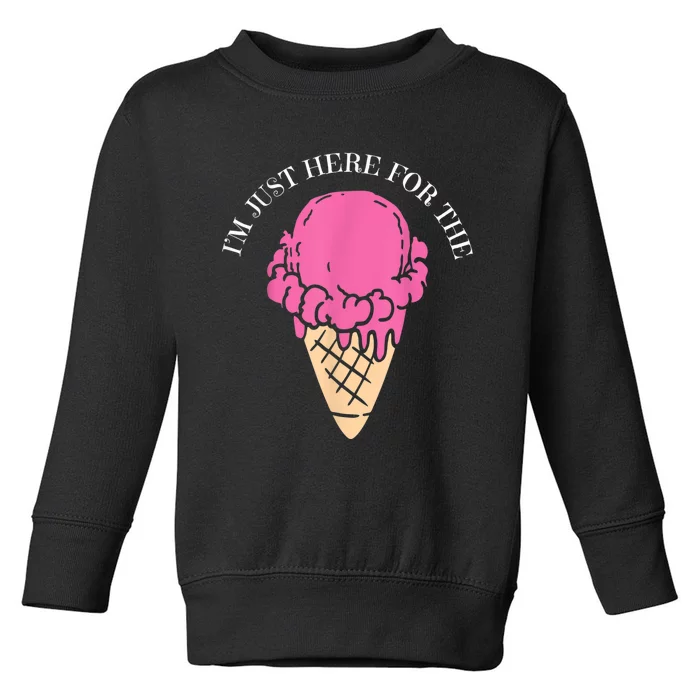 Ice Cream Toddler Sweatshirt