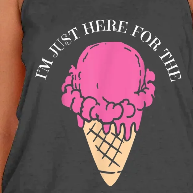 Ice Cream Women's Knotted Racerback Tank