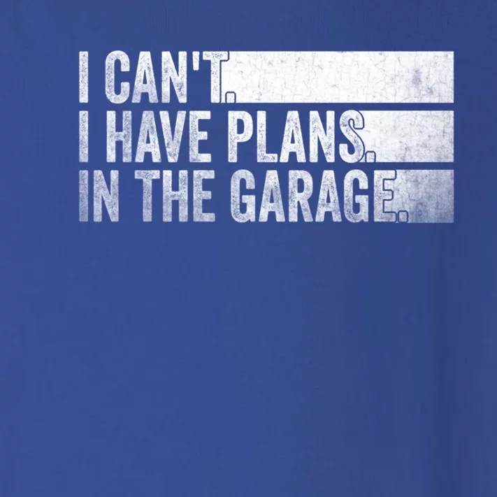 I Can't I Have Plans In The Garage Mechanic Car Enthusiast Cool Gift Toddler Long Sleeve Shirt