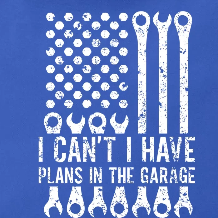 I Can't I Have Plans In The Garage Car Mechanic Gift Zip Tote Bag