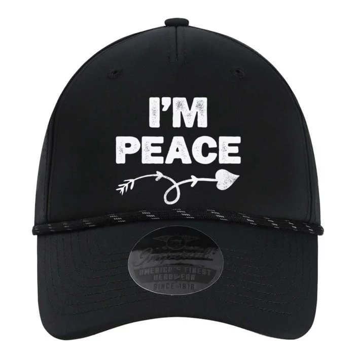 I Come In Peace I'm Peace Apparels Funny Couple's Matching Performance The Dyno Cap