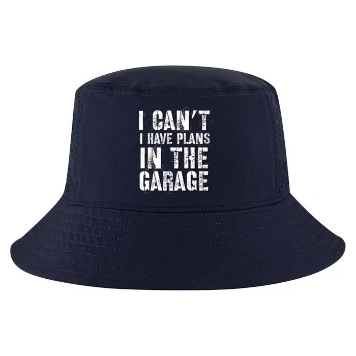 I Can’t I Have Plans In The Garage Auto Diesel Mechanic Cool Gift Cool Comfort Performance Bucket Hat