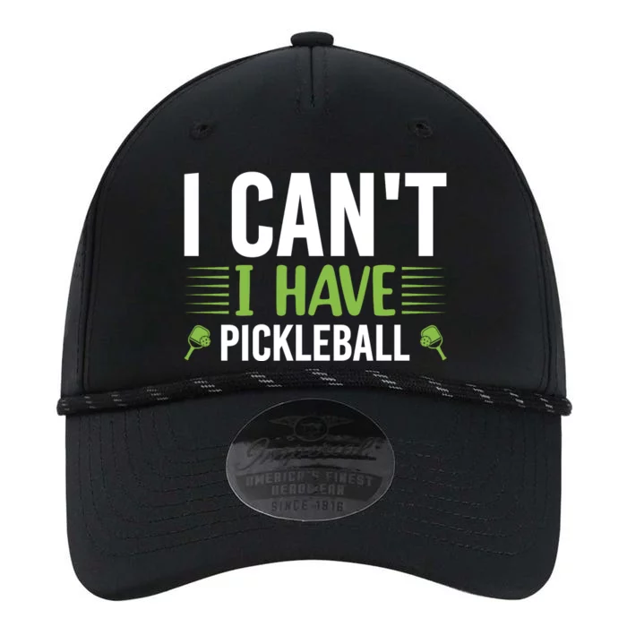 I Can't I Have Pickleball Gift For Pickleball Player Performance The Dyno Cap